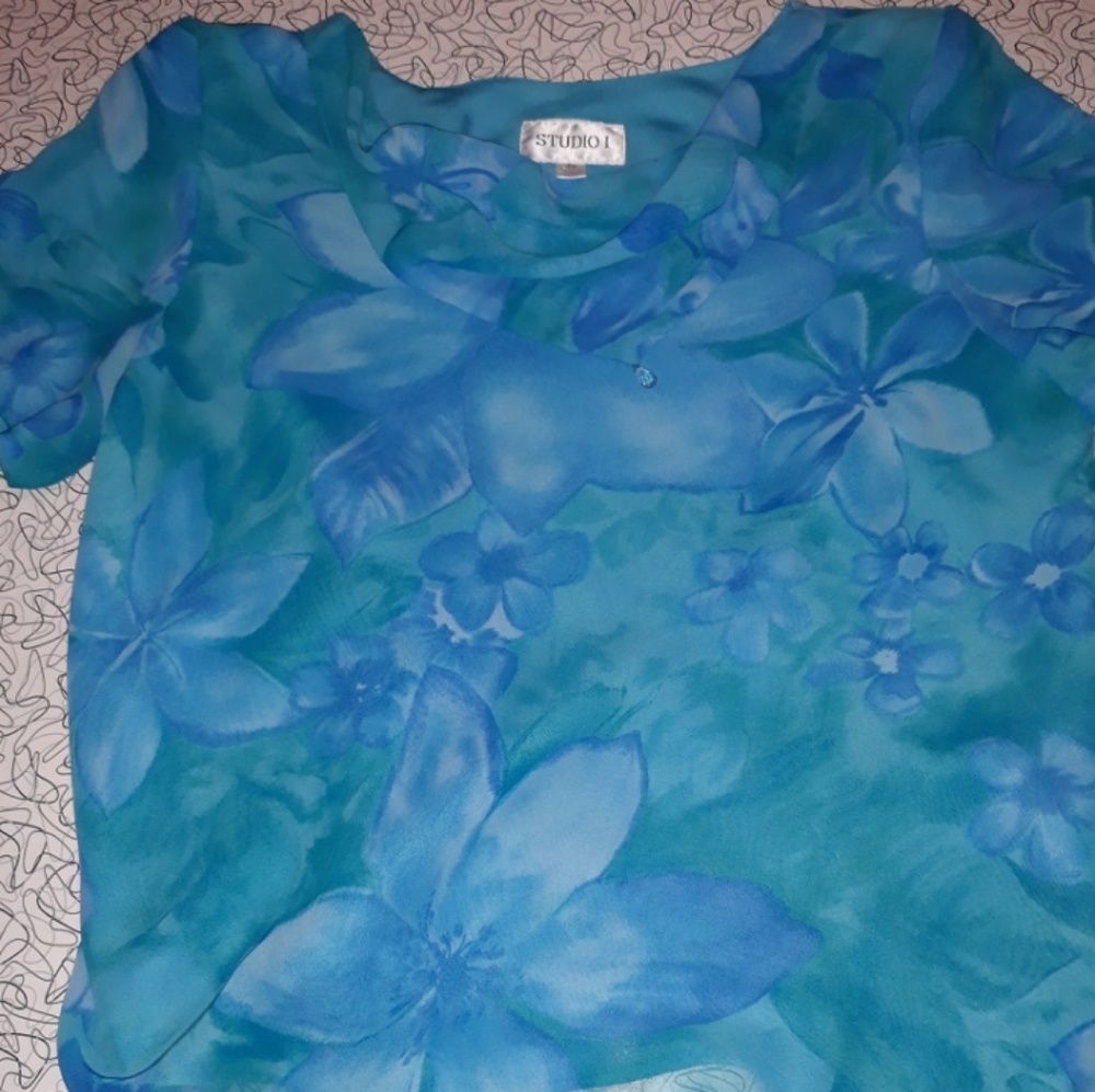 Blouse size 18 but small for 18